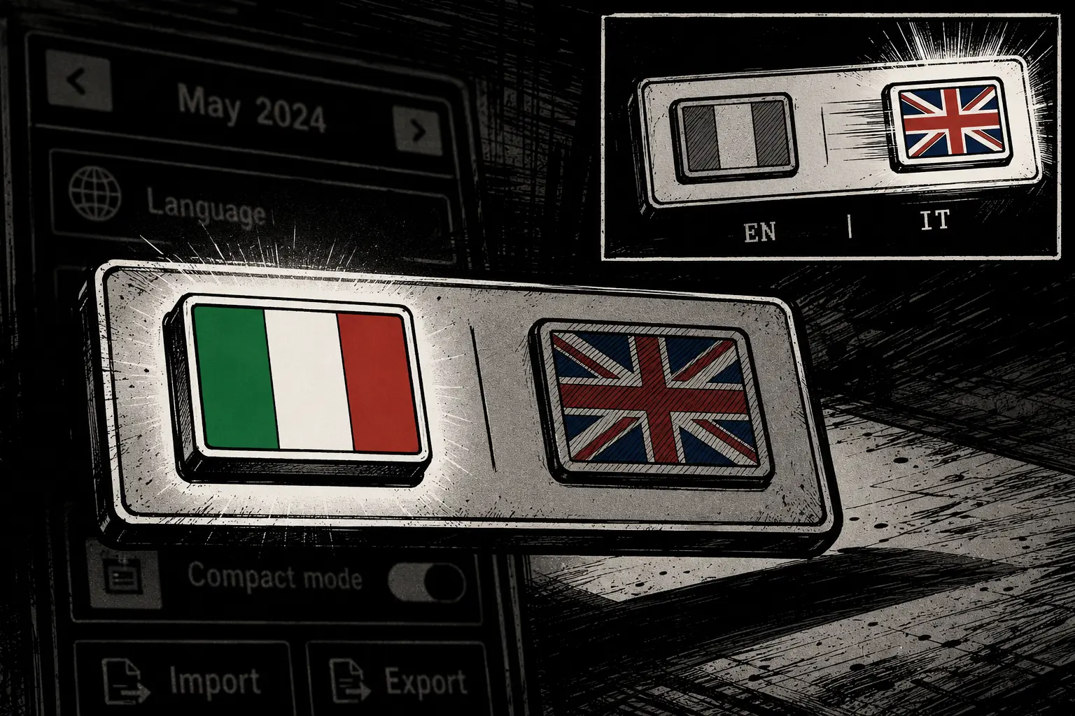 Il cambio della lingua