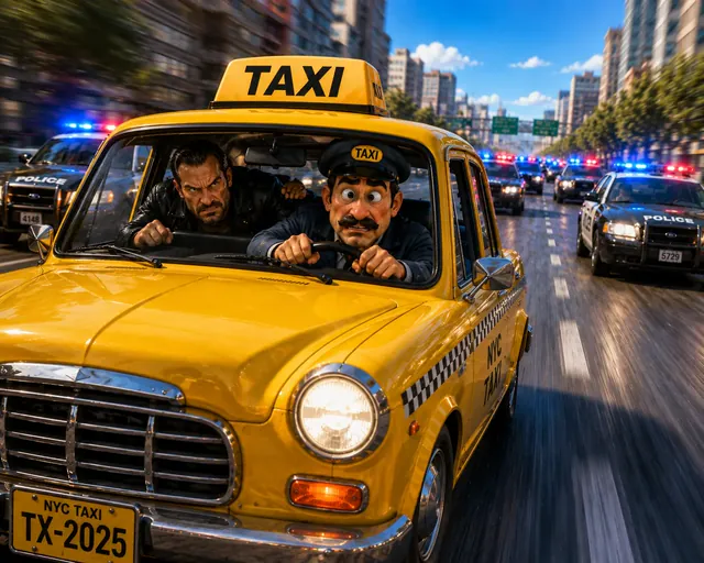 Missione Caccia al Taxi in City-Driver