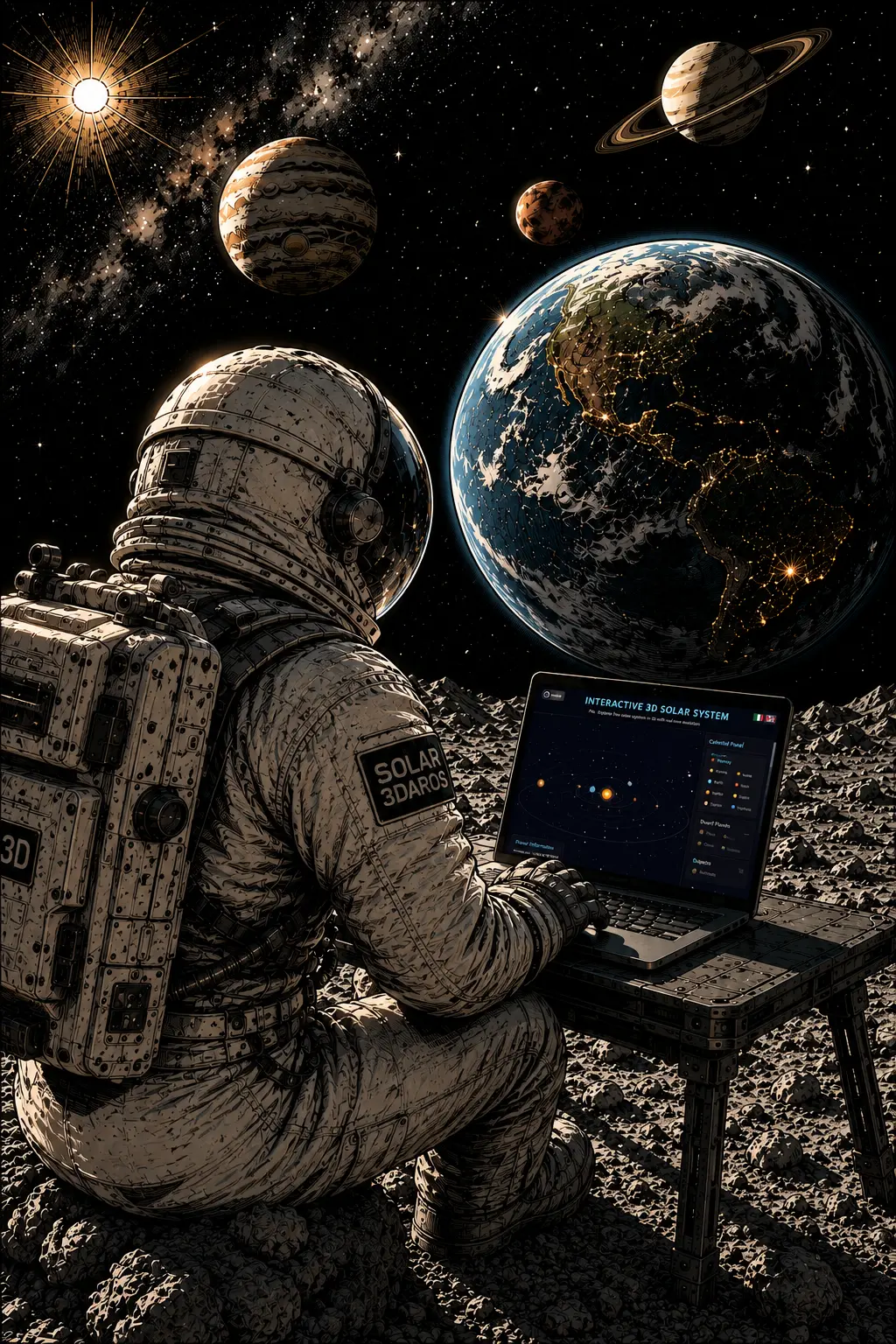 Anteprima del simulatore Solar 3D